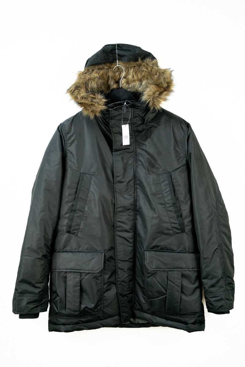 GAP - 75% Nowa Zimowa kurtka z kapturem Cold Control męska zimowa L