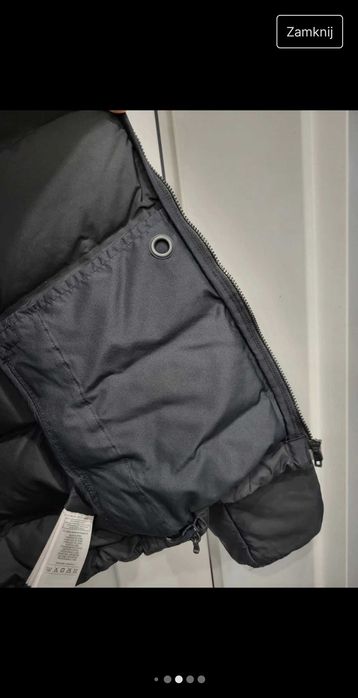 Adidas kurtka kaczy puch pikowana Slim rozm M