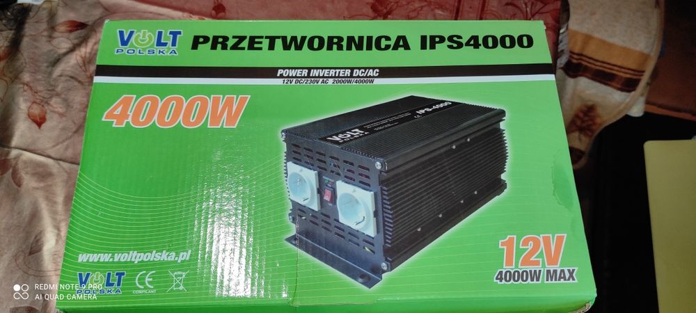 Продам инвектор-преобразователь энергии 12v-220v новый0