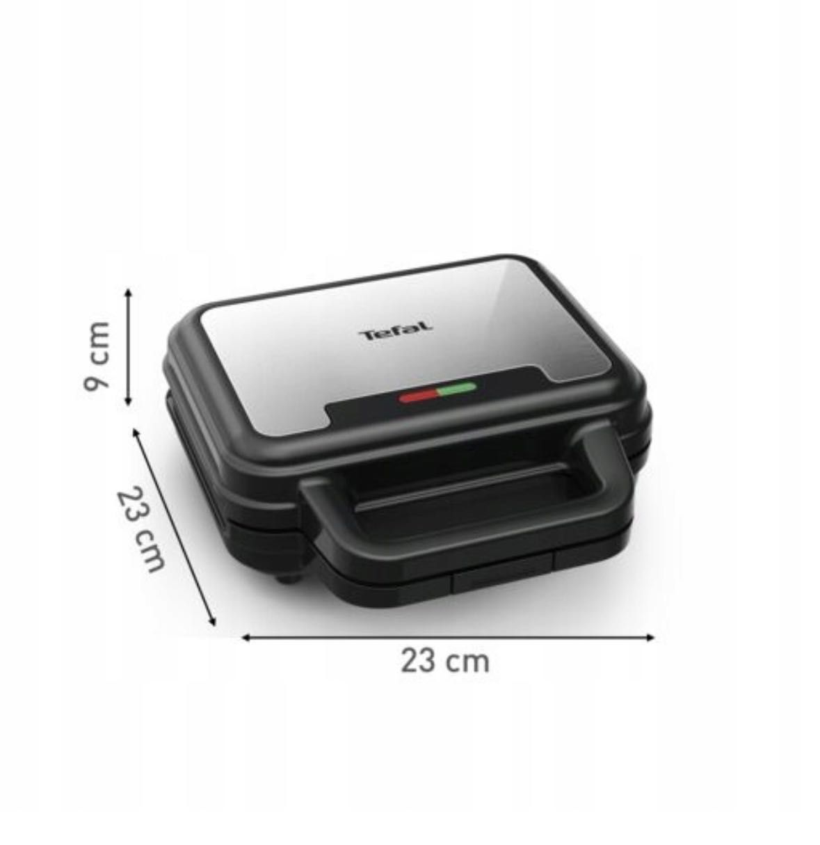 Opiekacz Gofrownica Panini do kanapek TEFAL UltraCompact SW383D10 3w1