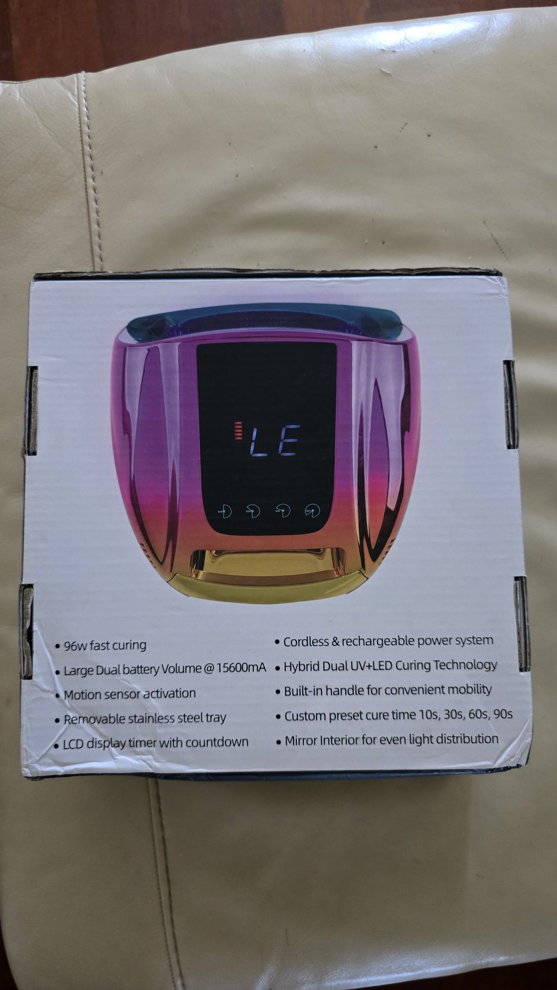 Catalisador lâmpada LED/UV com alça