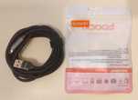Кабель Toocki 2 метра USB A на TYPE-C /100W/6A/LED