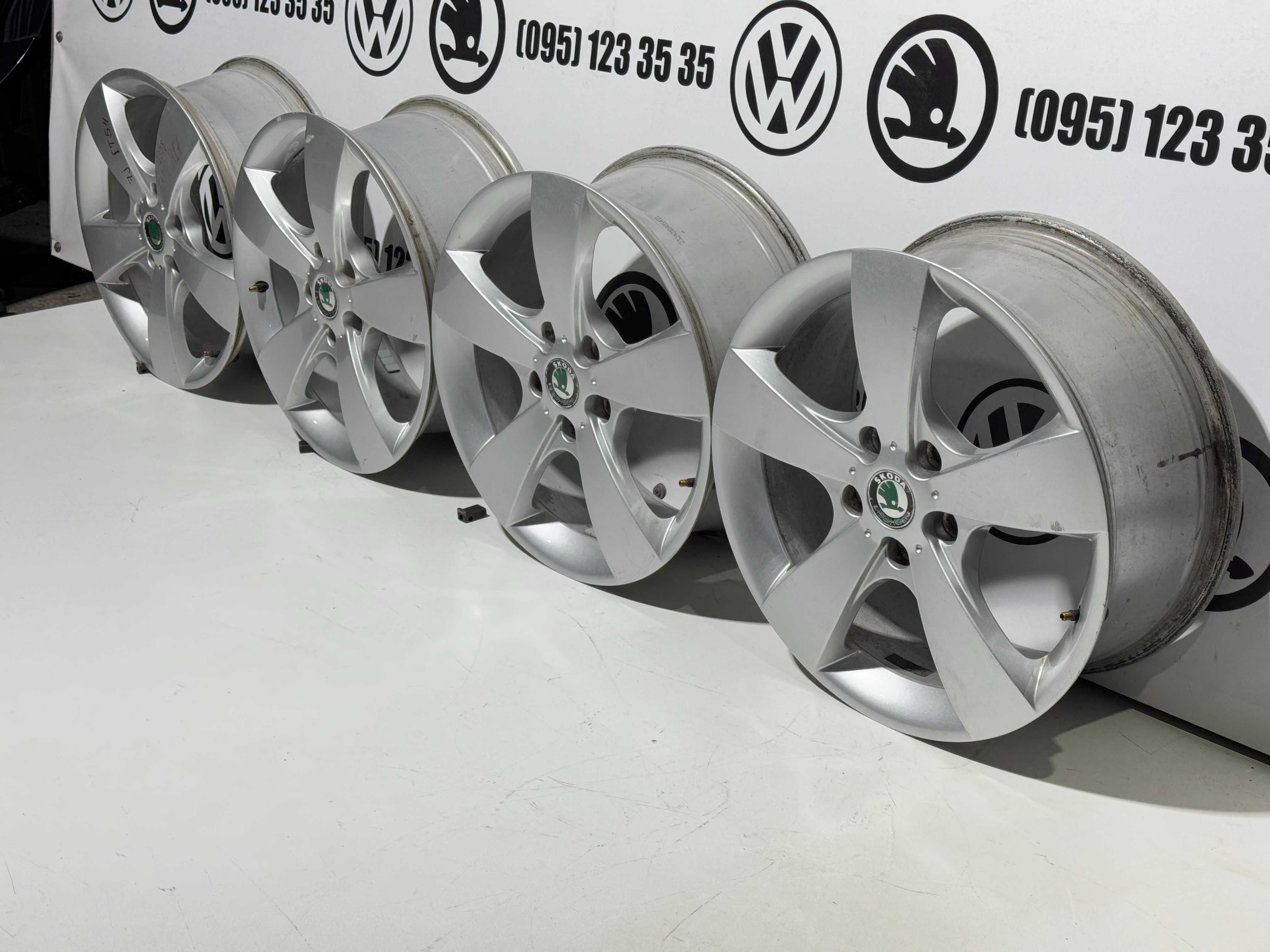 диски r17 5x112 титани skoda volkswagen audi octavia passat touran