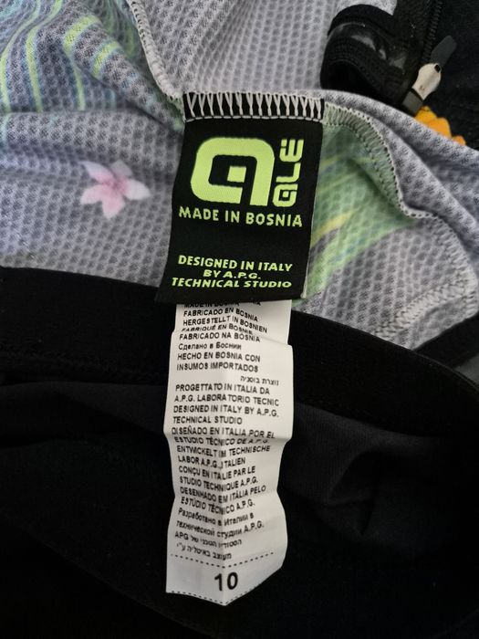 Koszulka "ale" i spodenki rowerowe rockrider 10 lat