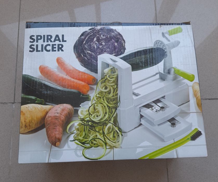 Cortador de legumes em espiral
