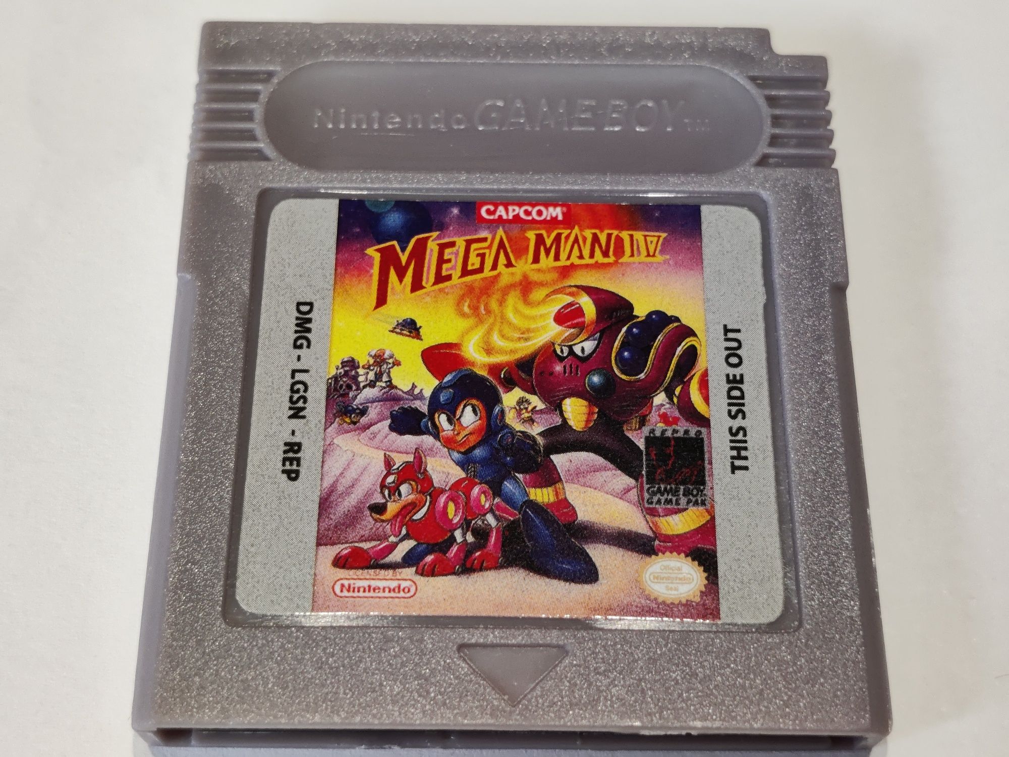 Mega Man IV game boy gbc gba color advance
