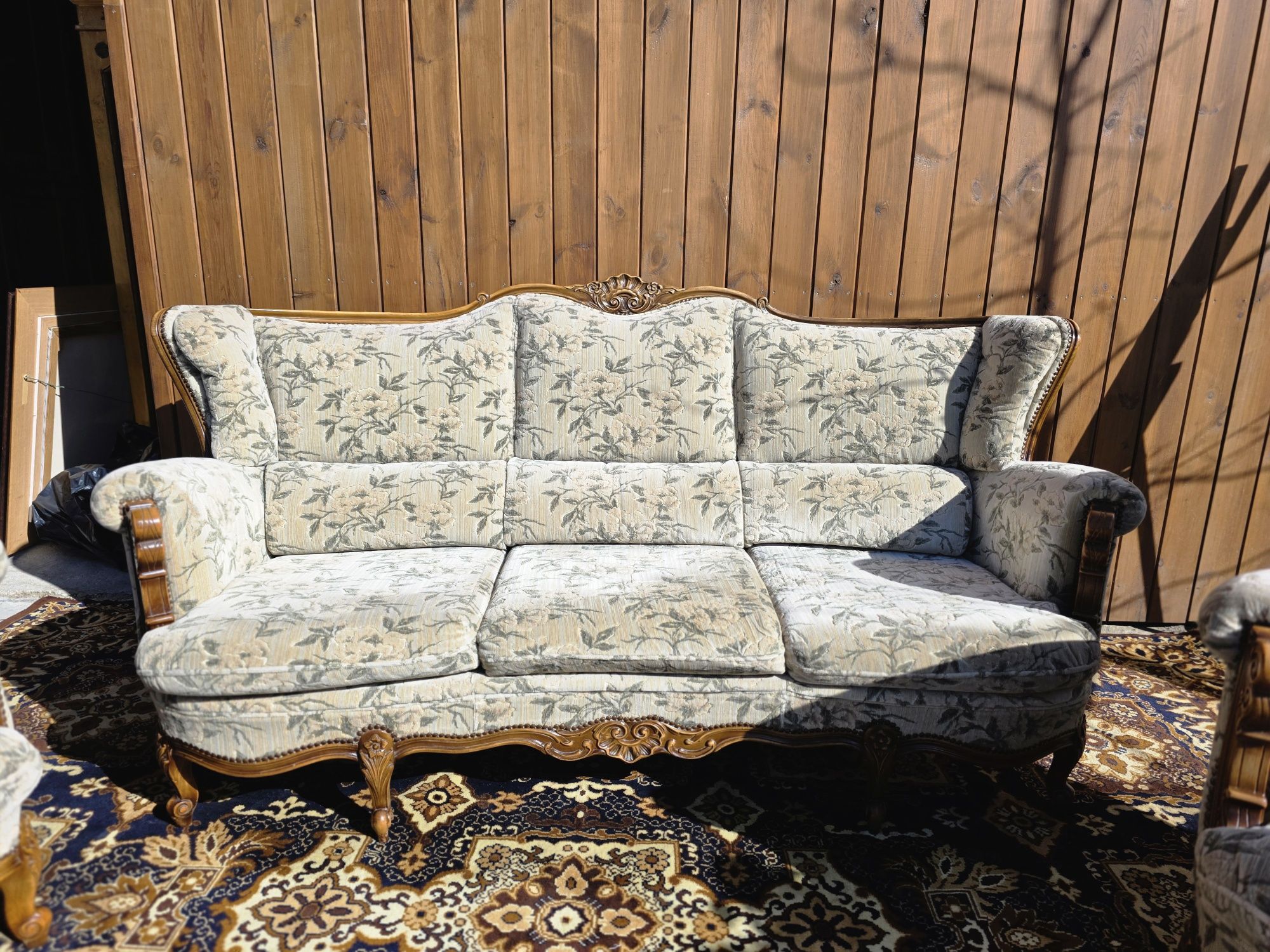 Wypoczynek Ludwik sofa + 2 fotele #1761  Stylowy Węgrów