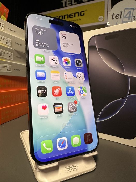 ***Sklep tel4u - Apple iPhone 16 pro max 512gb stan 10/10 +gwar
