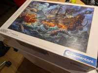 Clementoni Puzzle 6000 bitwa piratów