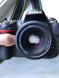 Nikon D300+объектив Nikon 50мм 1,8 D Оригинал