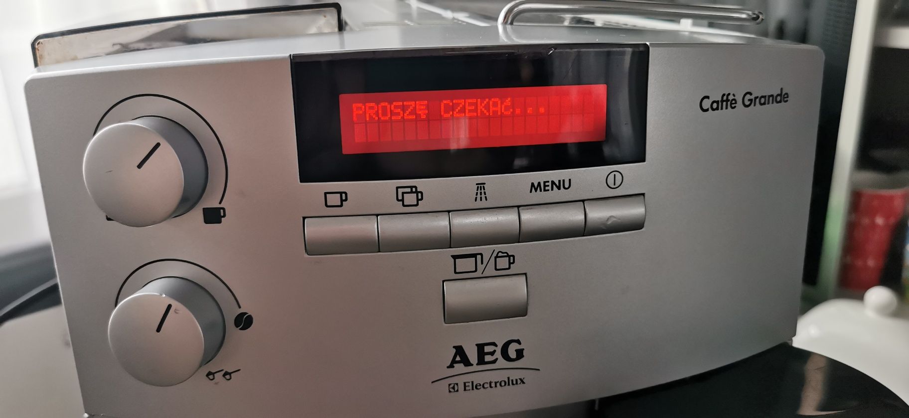 Ekspres do kawy AEG Electrolux Polskie menu