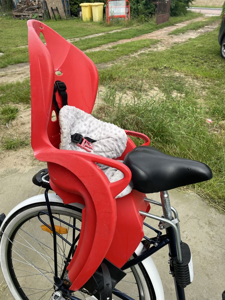 Wózek spacerówka fotelik na rower