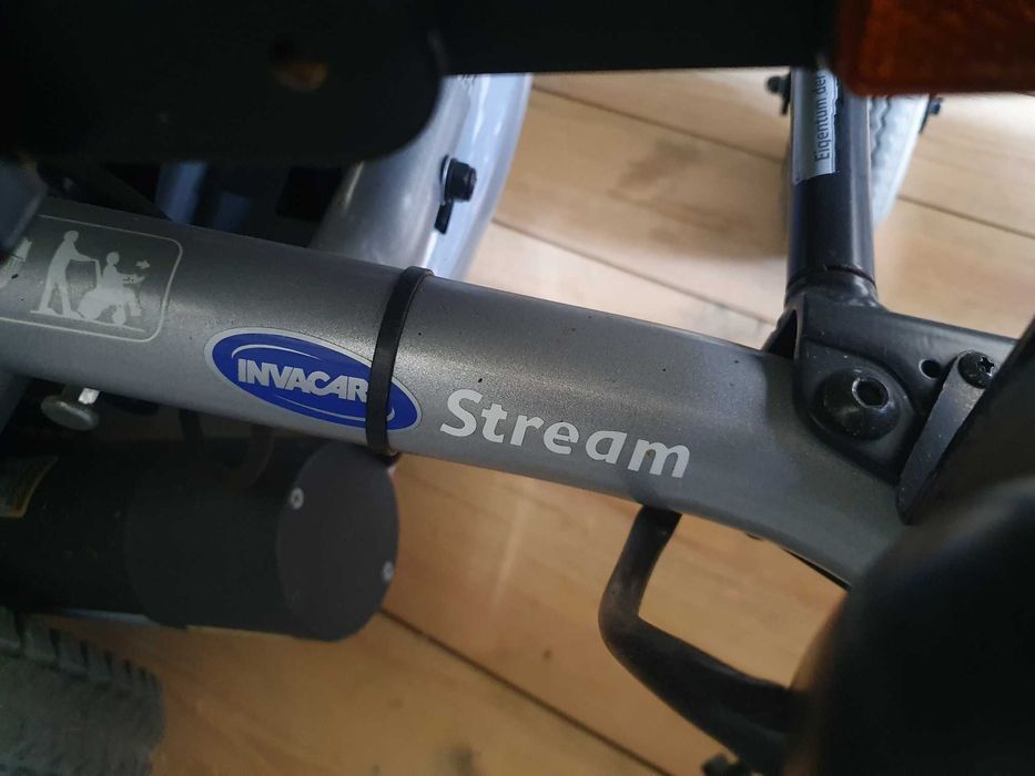 wózek inwalidzki elektryczny invacare stream siedzisko 46 cm - 10