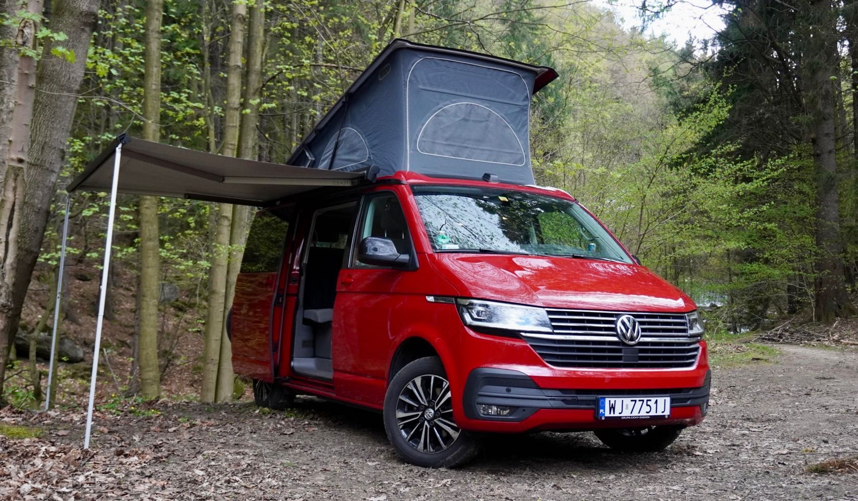 VW Volkswagen California / Campervan / kamper - wynajem/ wypożyczalnia