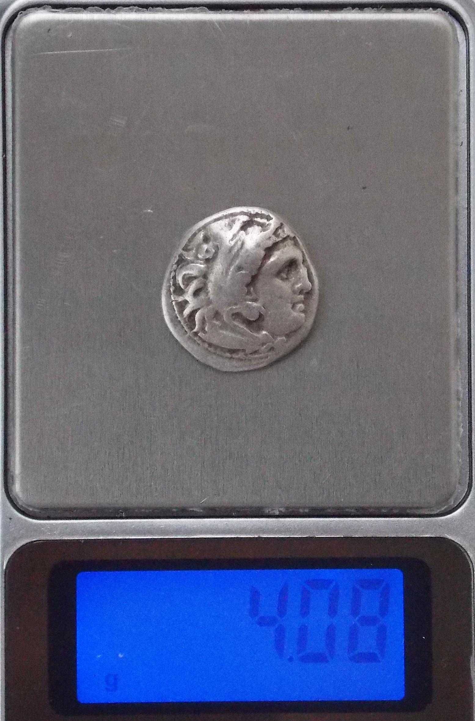Фракійські Царі. Лісімах (305-281 рр. до н. е.). Драхма. Теос.