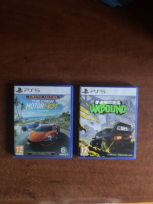 The Crew e Need For Speed Unbound PS5