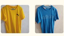 2szt.,zestaw koszulek dla chłopca, PUMA i ADIDAS, wyprawka