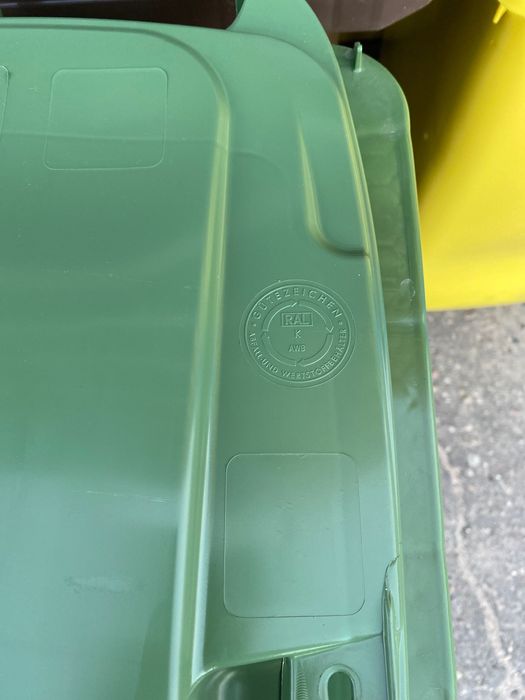 Pojemnik kosz kubeł śmietnik na śmieci odpady 120l ese nowe eko bio