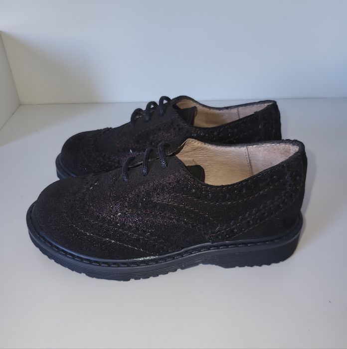 Buty skórzane chłopięce, nowe,Unisa ,24