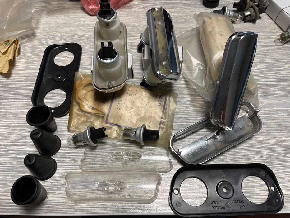 подсветка номера бампера ваз хром 2101/2103/21011