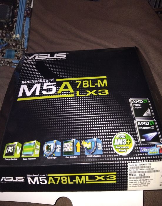 Материнская плата  ASUS M5A78L-M LX V2 am3+