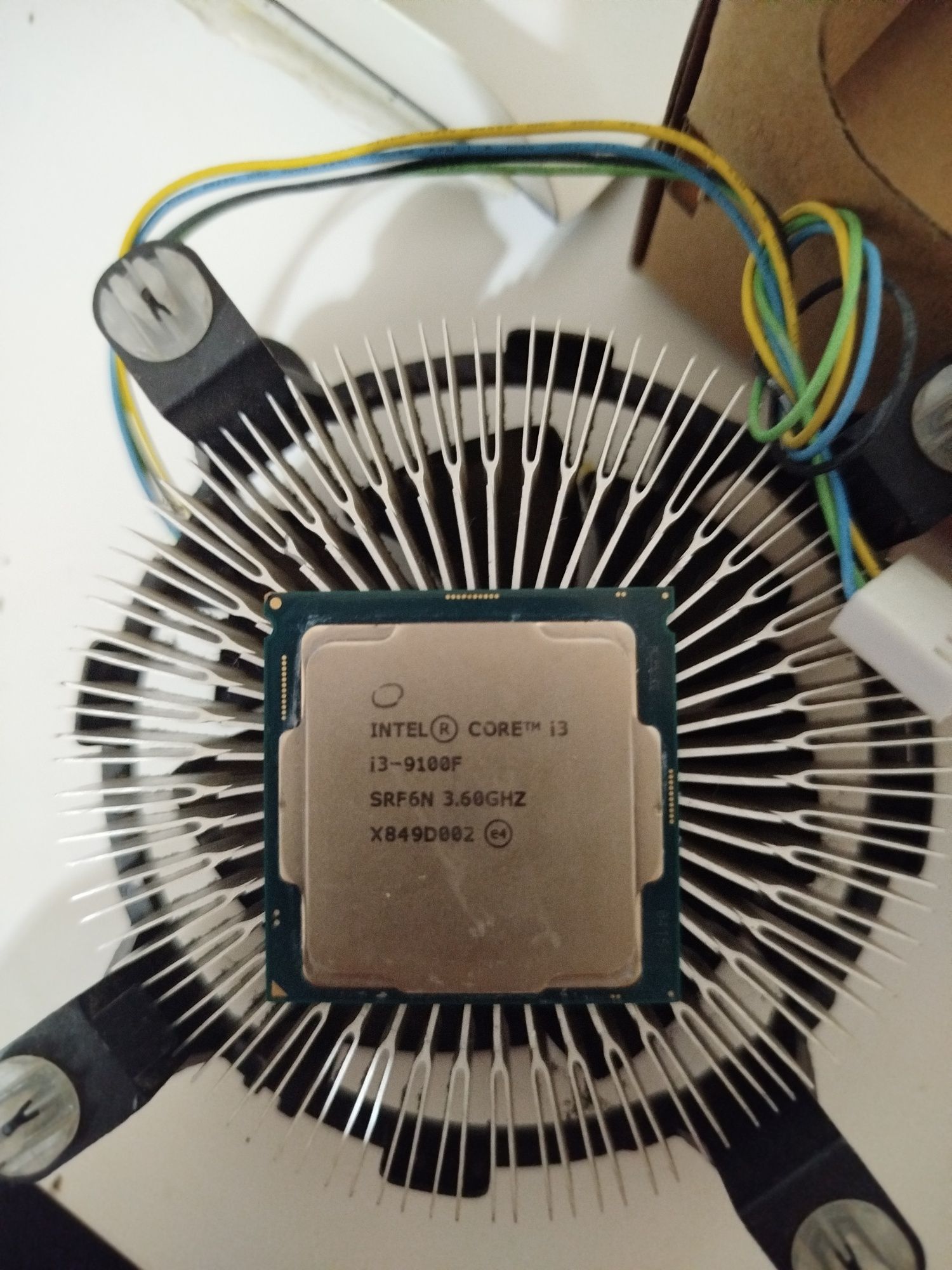 Processador Intel i3 9100F, 3.5G