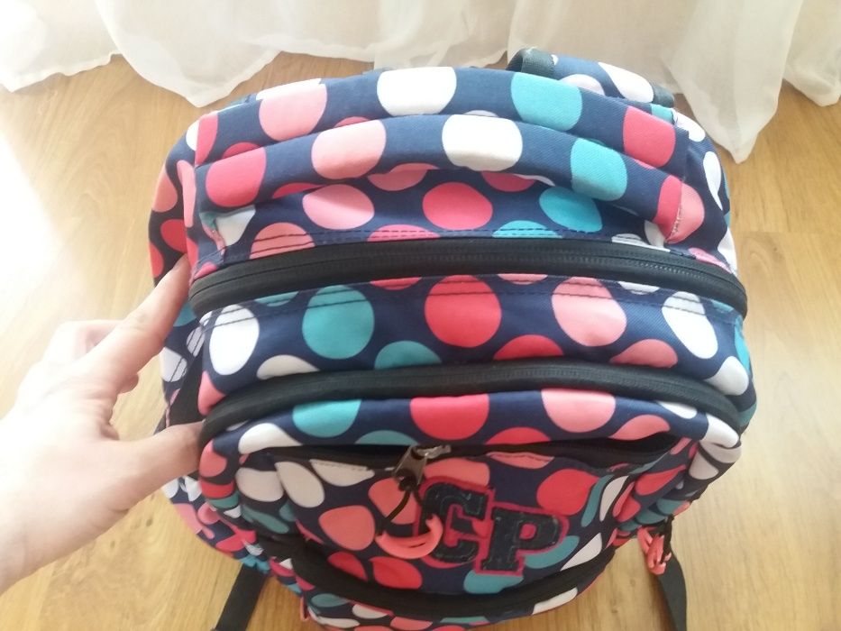 Plecak szkolny CoolPack w kolorowe kółka