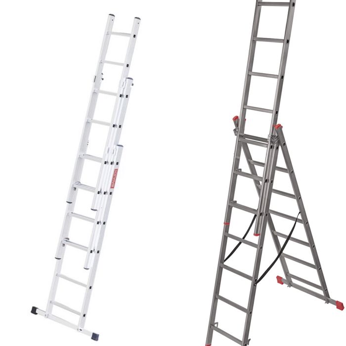 Drabina 3x7 Aluminiowa - nigdy nie używana - cena ostateczna