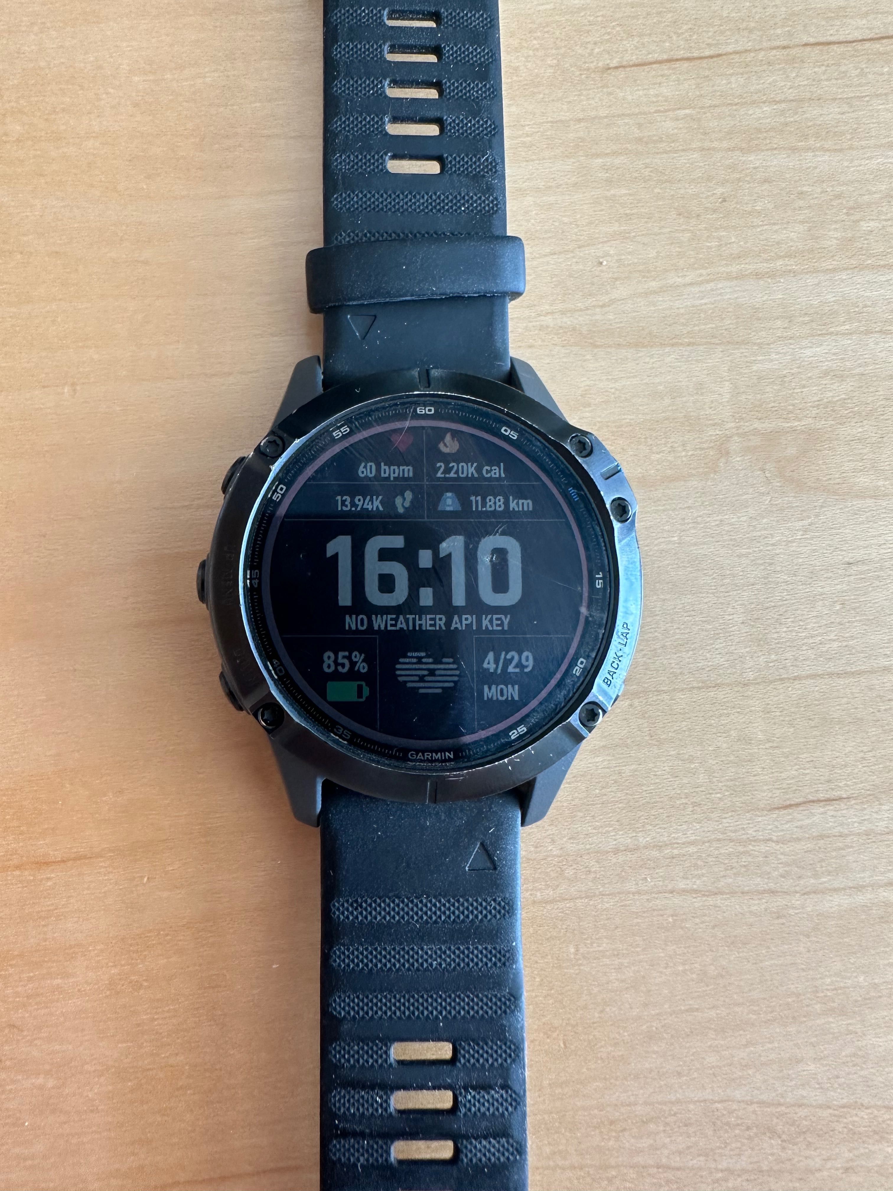 Garmin fenix 6 pro solar