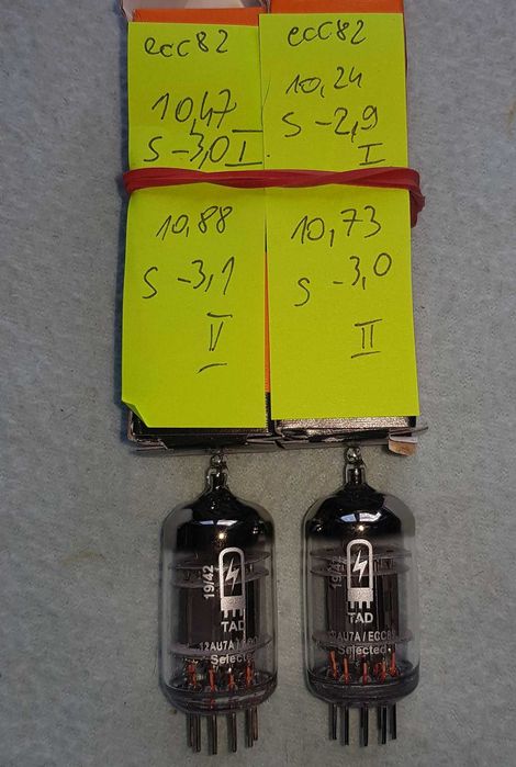 12AU7 TAD lampy elektronowe