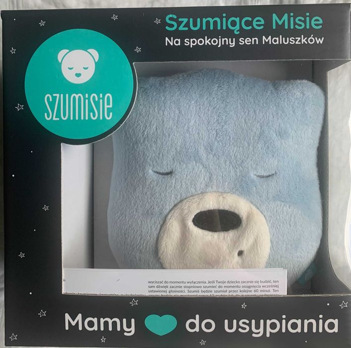 Szumiś Mini zawieszka niebieski mechanizm szumiący (szumisie.pl)