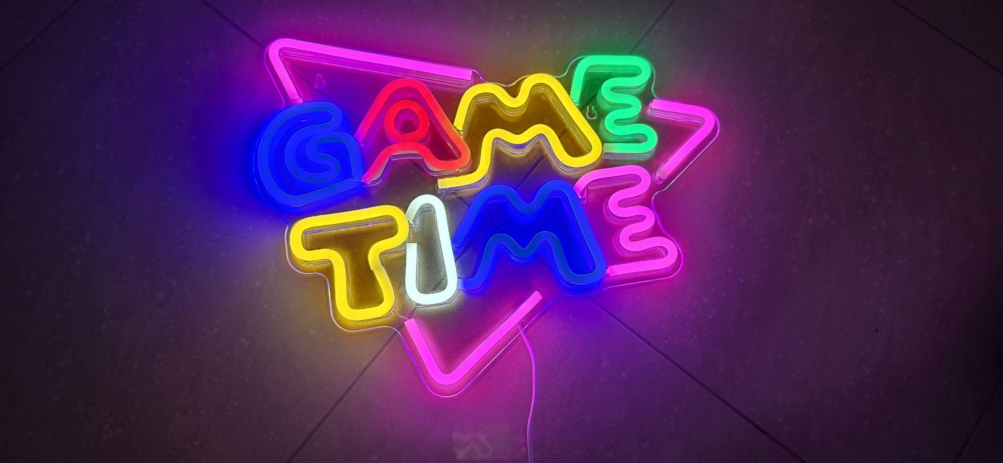 Napis LED Game Time USB