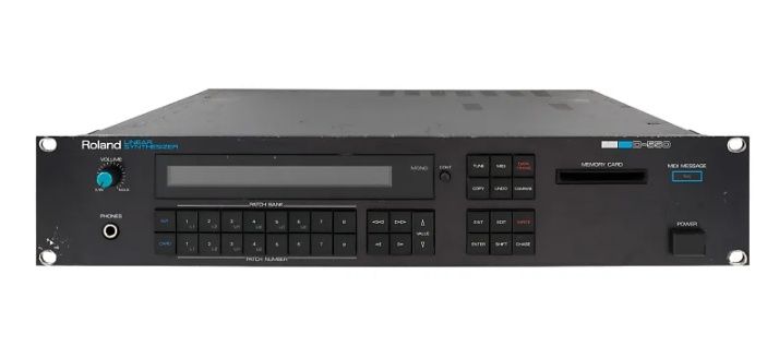 Roland D550 rack vintage
