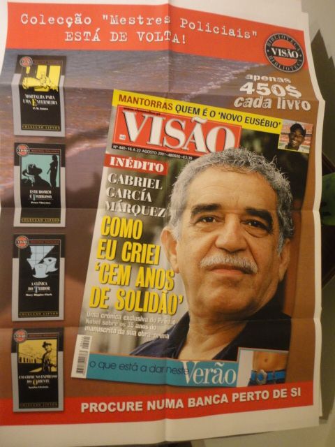 Posters Gigantes Capas Revistas Caras e Visão 70 x 50 cm