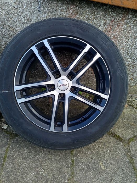 Felgi DEZENT TZ DARK R17 5x112 z Oponami