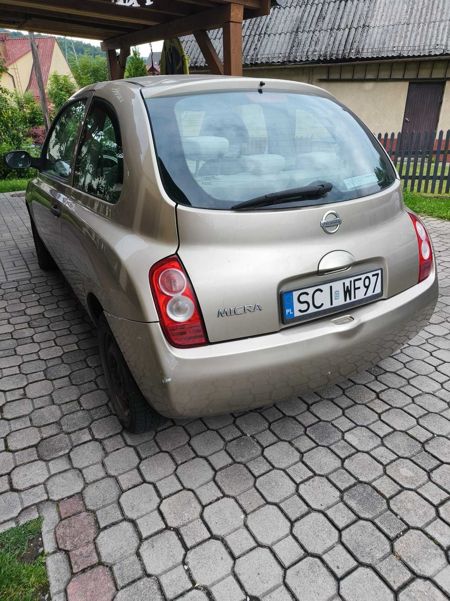 Nissan Micra rocznik 2004 (benzyna + LPG)