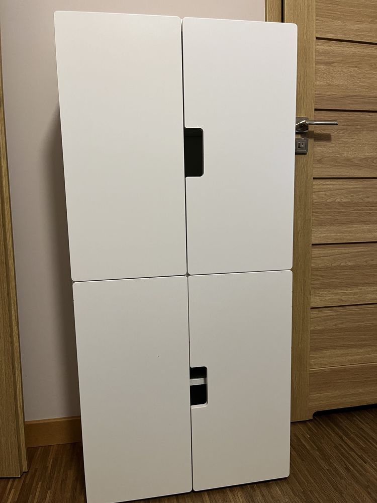 Podwojna szafka Ikea Stuva biała 30x60x128