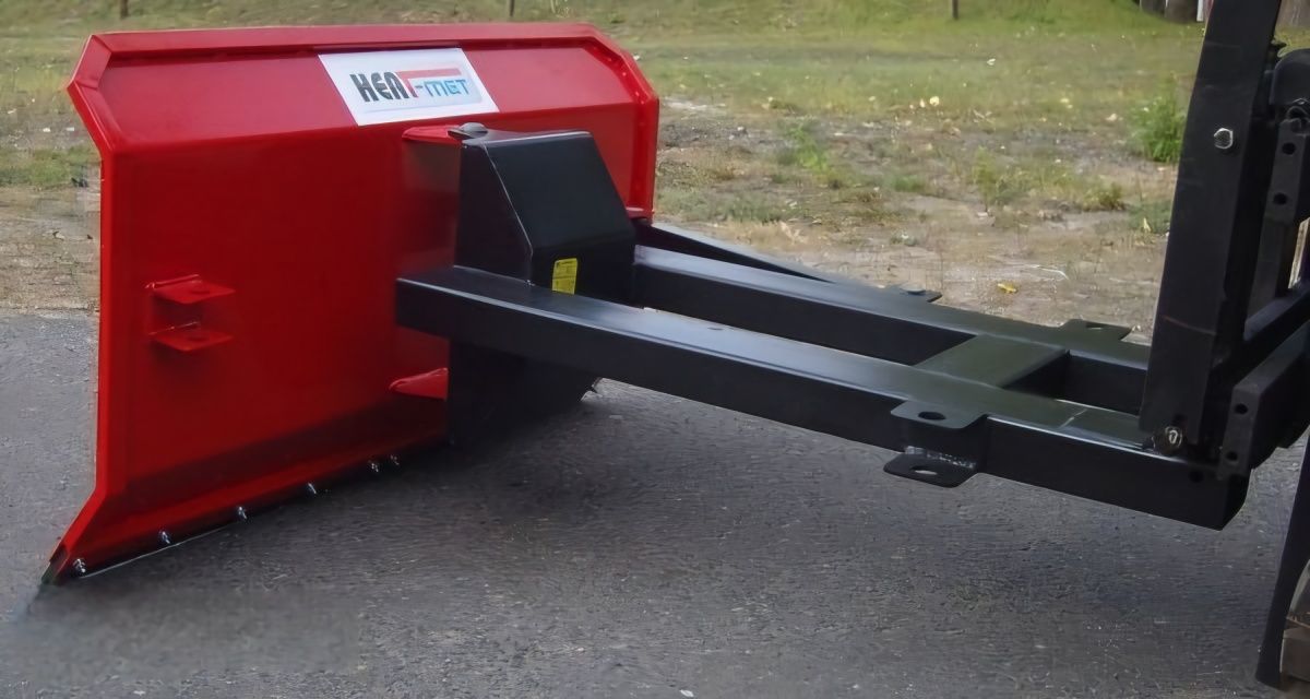 Pług śnieżny 150cm do wózka widłowego
