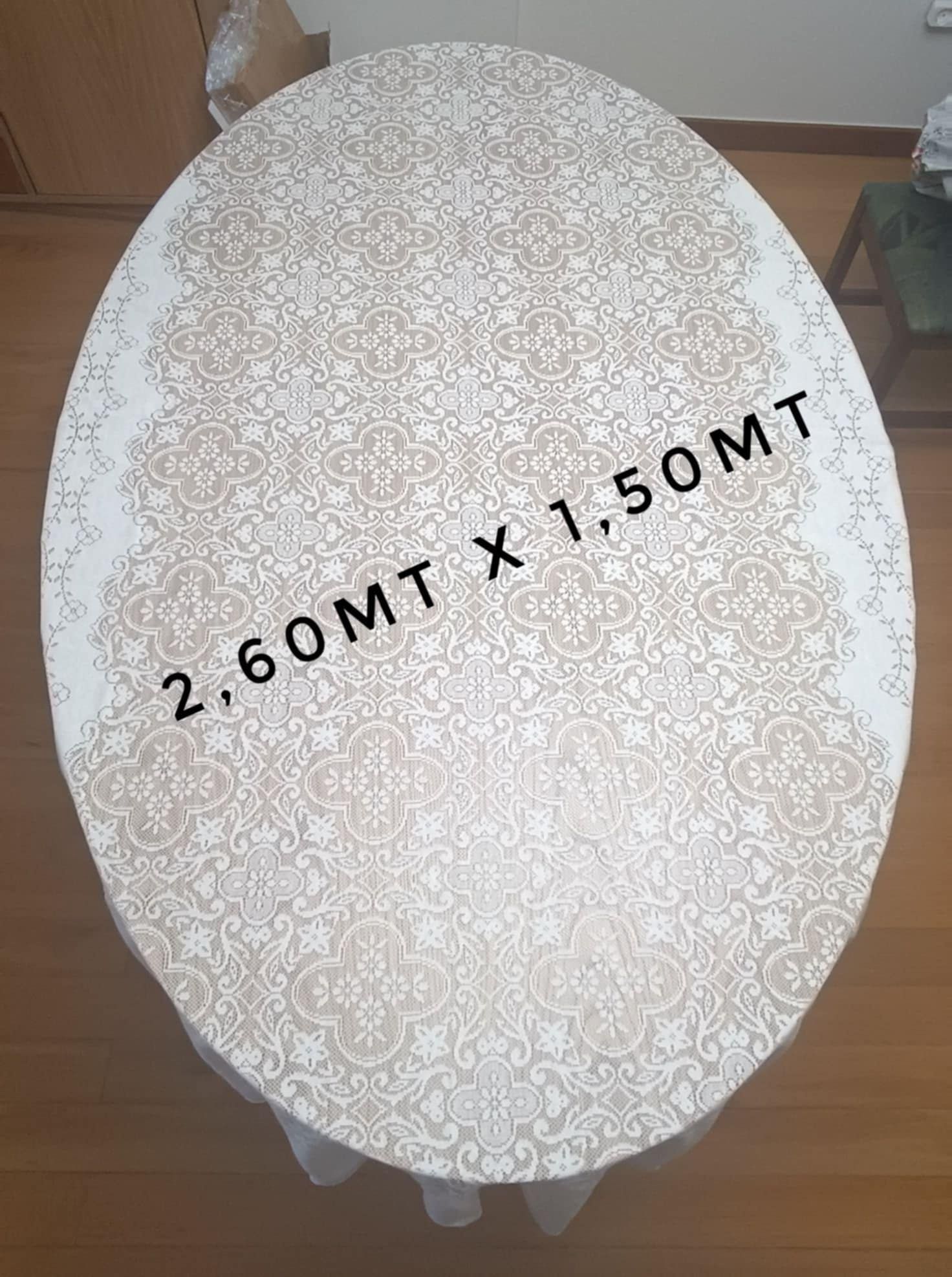 Toalha de Mesa rendada