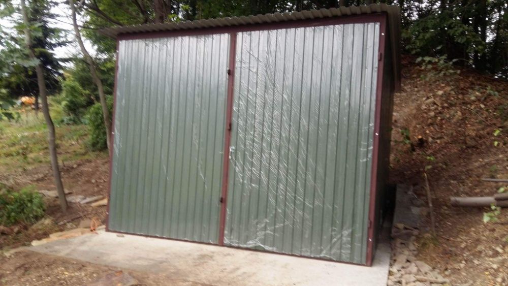 Hala blaszana moblina w ocynku 3x5 nowa - montaż