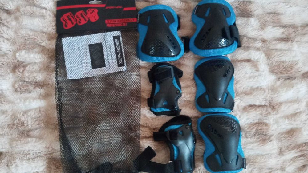 Zestawy ochraniaczy Sportvida SV-KY0005 black/blue S