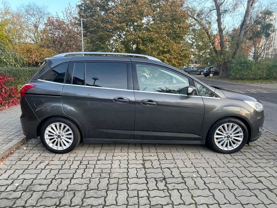 Ford Grand C-MAX 1,5 EcoBoost 150 KM, z polskiego salonu. Pierwszy właściciel