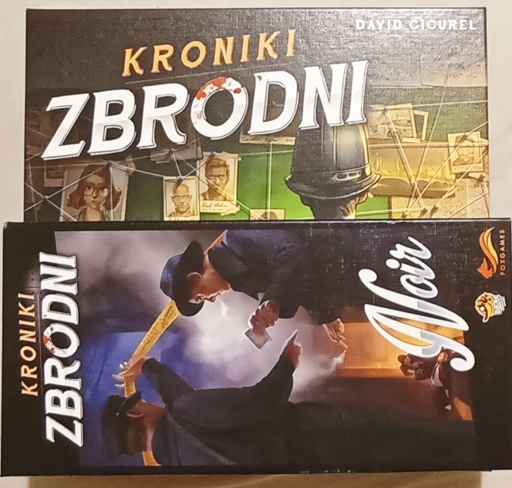 Kroniki zbrodni Edycja specjalna+ dodatek Noir - stan bardzo dobry