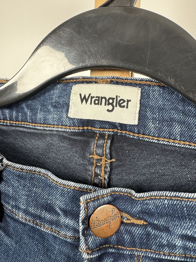 Wrangler Larston dżinsy jeansy spodnie jeansowe W31 L34