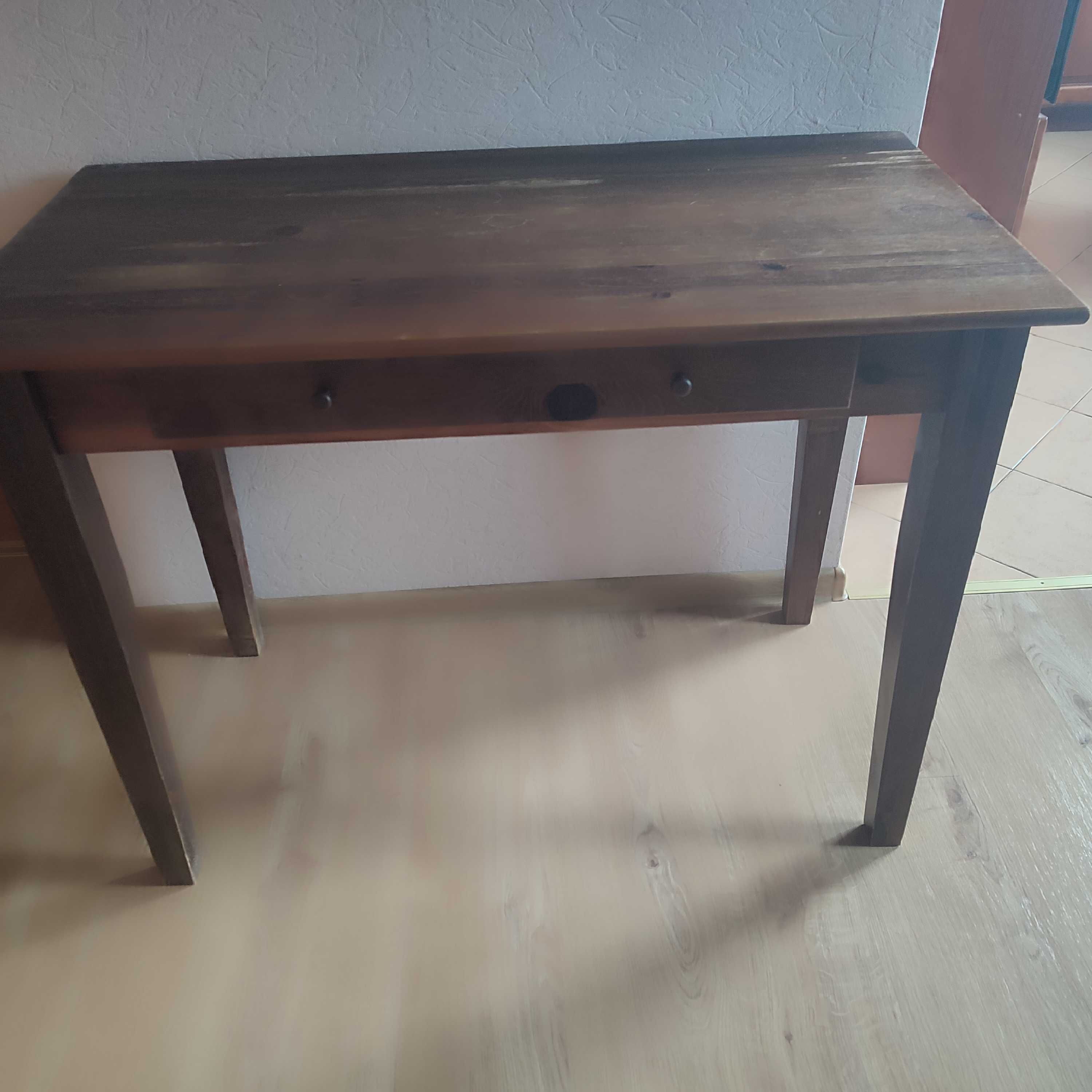 Biurko, stolik, konsola drewno