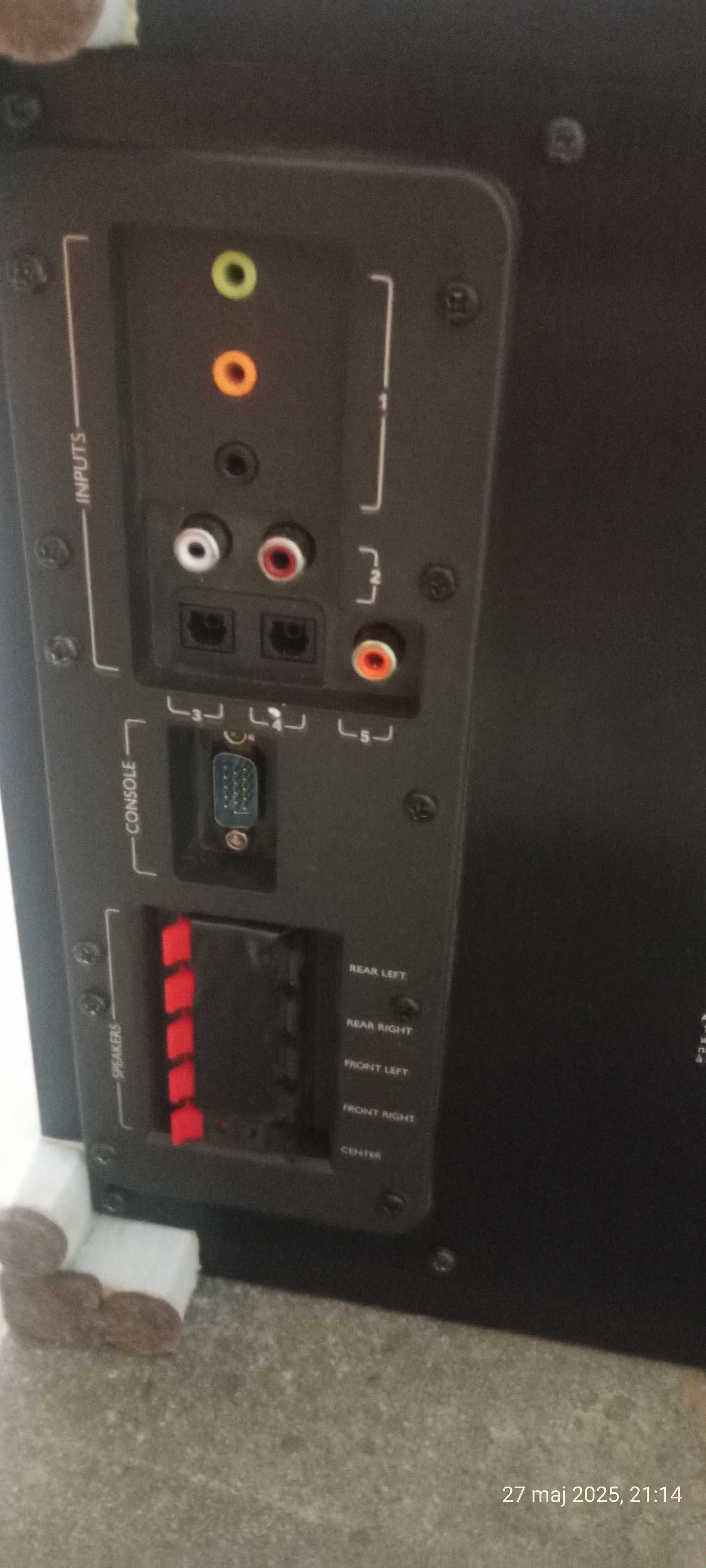 Amplituner Onkyo plus kino domowe Logitech