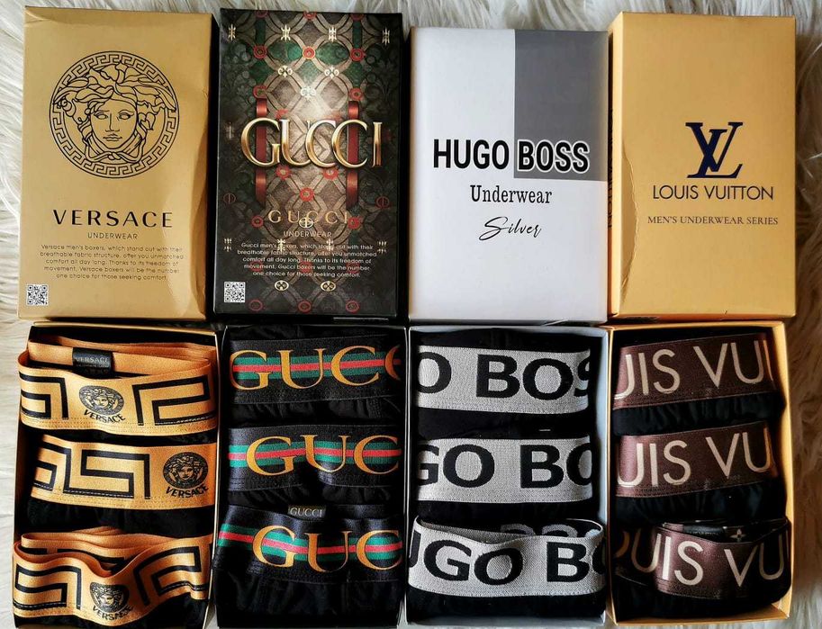 Bokserki męskie Versace jakość ultra premium