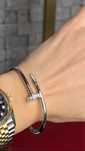 Золотой браслет Cartier ,17 размер
