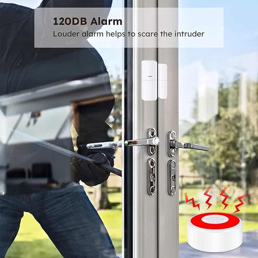 11 sztuk, inteligentny system alarmowy Wi-Fi z funkcją Home Security,
