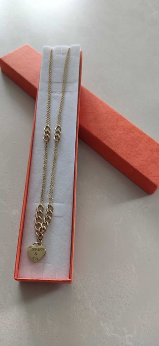 Złoty 585 łańcuszek 4,47 g Tiffany & Co